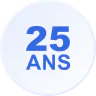 25 ans d'expérience