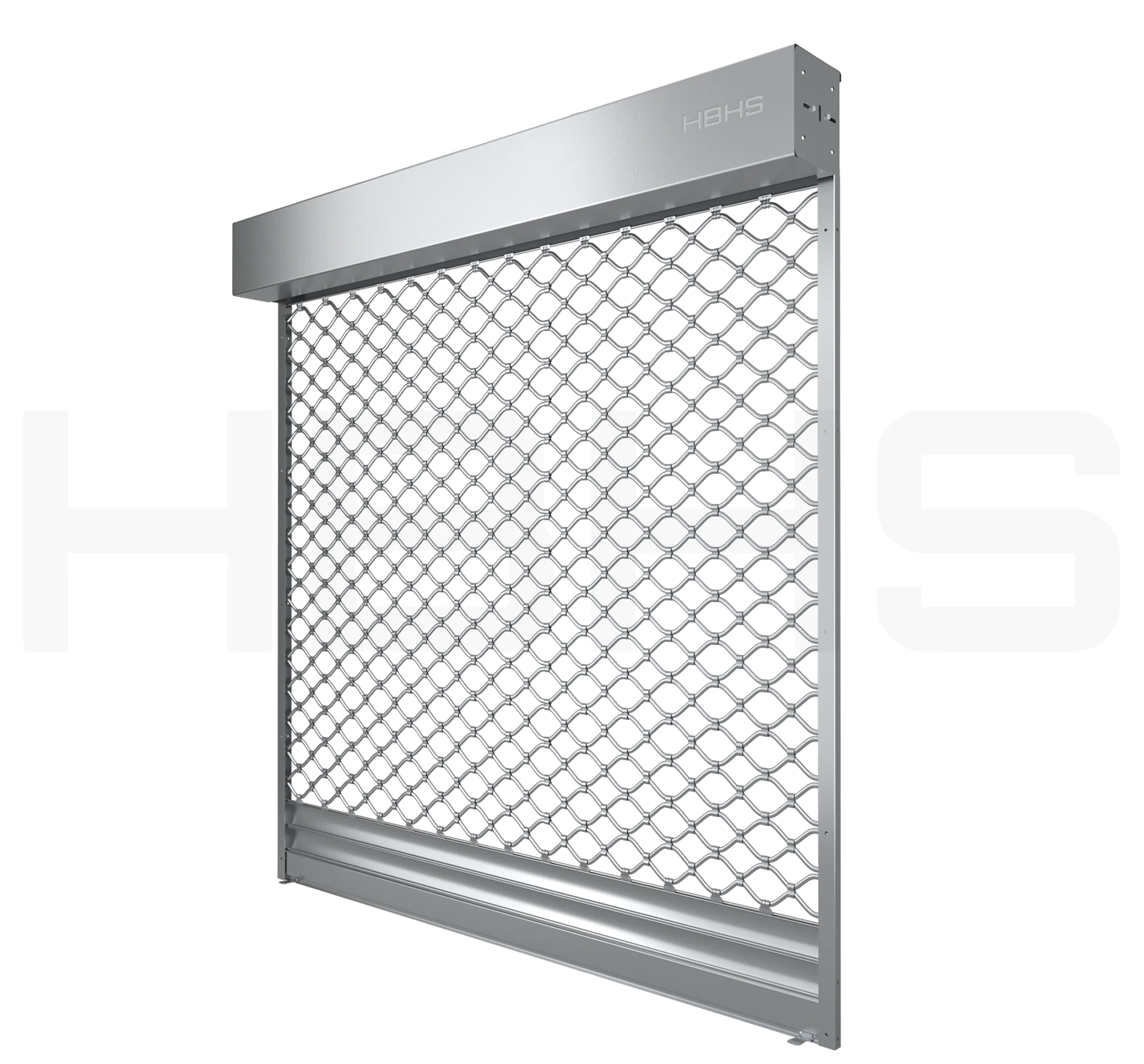 Grille métallique tubes ondulés